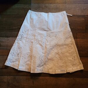 Express size 8 white skirt